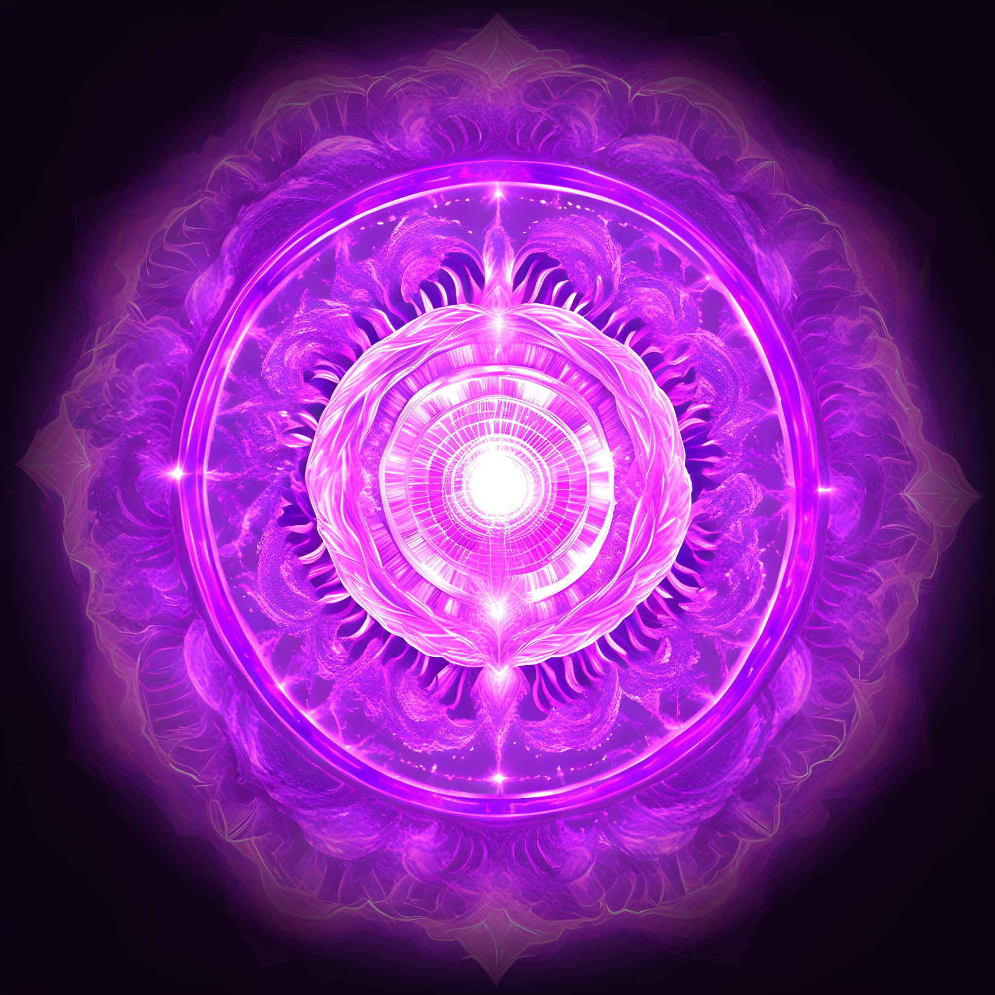 Crown Chakra AI Art