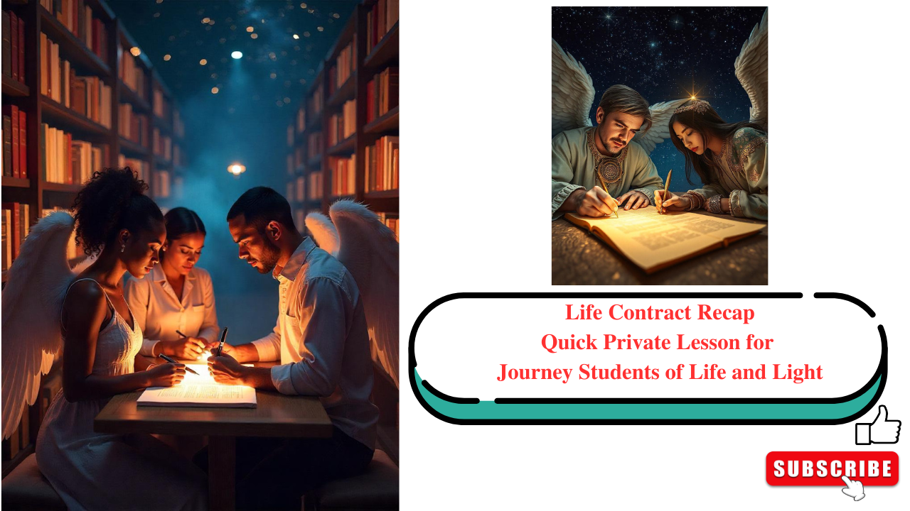 Life Contract Recap Quick Lesson for Journey