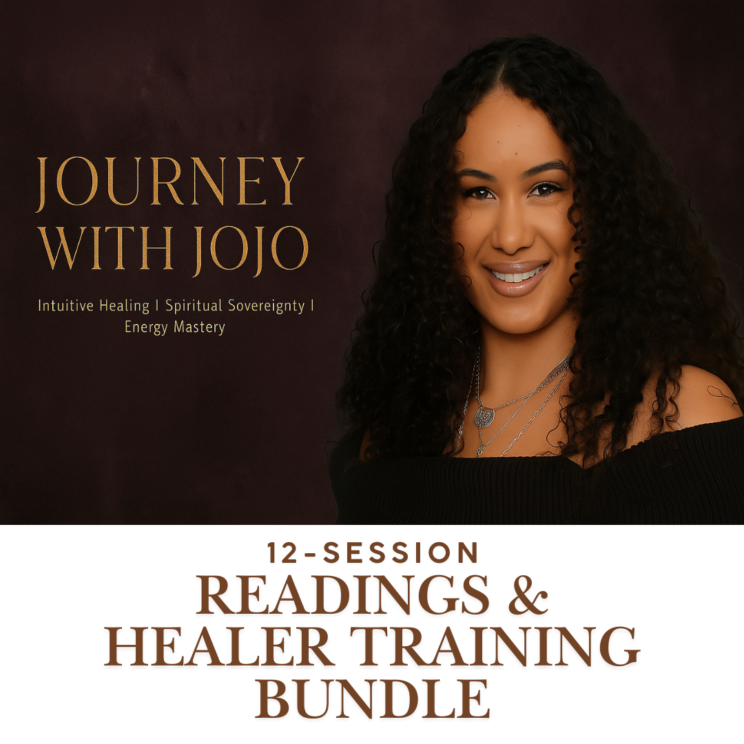 Journey with Jojo: Spiritual Development Readings and Healer Training Package of 12 Sessions