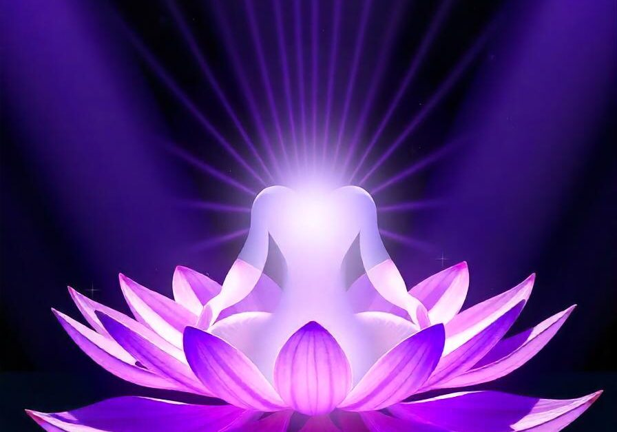 pikaso_texttoimage_lotus-and-crown-chakra-violet-rays-and-sunlight